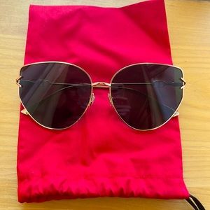 DIOR AUTHENTIC GYPSY SUBGLASSES (rose gold)